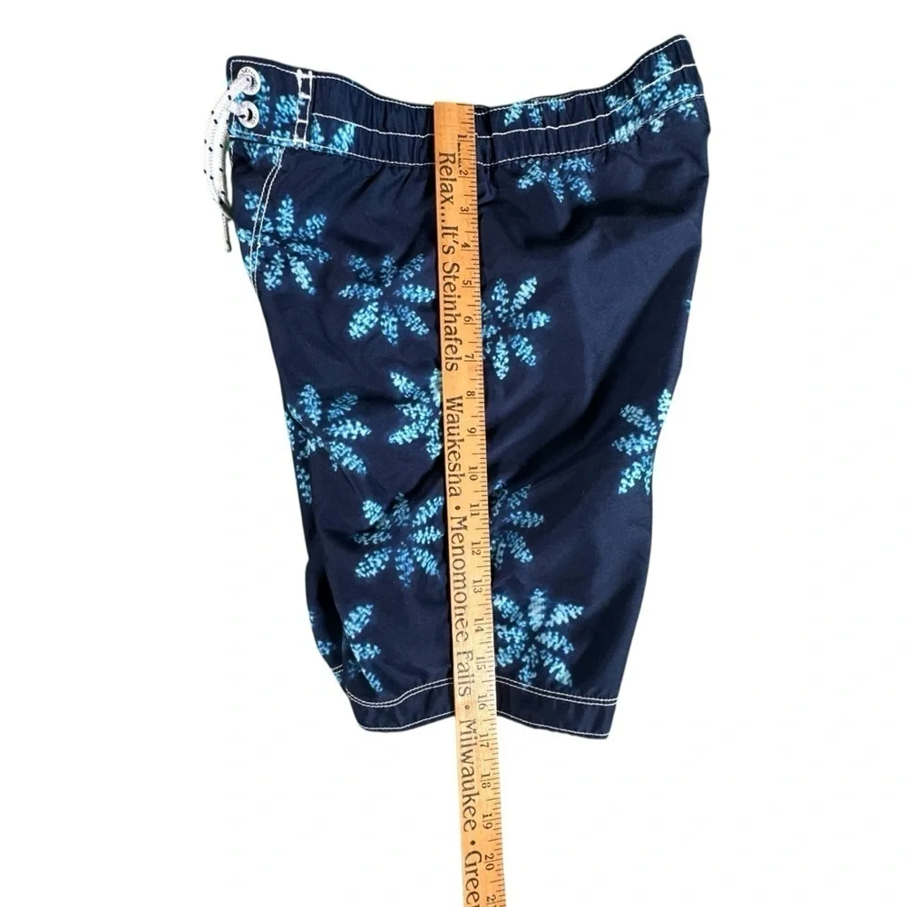 GAP Kids Boys Swim Trunks Size M (8) Shark & Floral Board Shorts Lot of 2